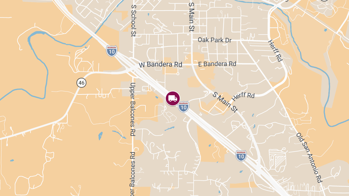 Crash Involving 18-Wheeler on Interstate 10 WB near Main St