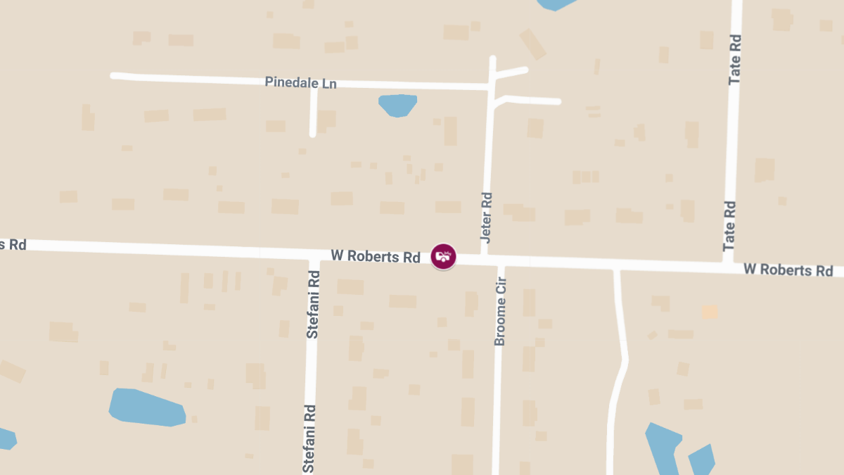 Crash Involving Deputy SUV on W Roberts Rd near Sutton Rd