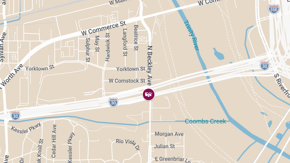 Crash Leaves Injuries at DFW Tpke & Beckley