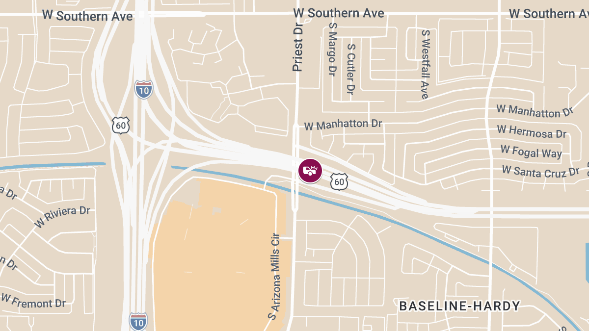 Crash With Fatal Injuries on US 60 Near I-10