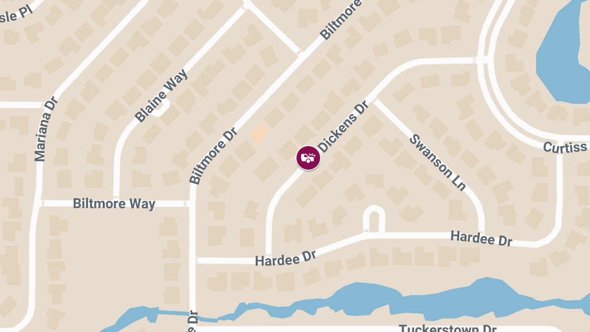 Crash With Injuries Near Golf Gate Woods on Dickens Dr