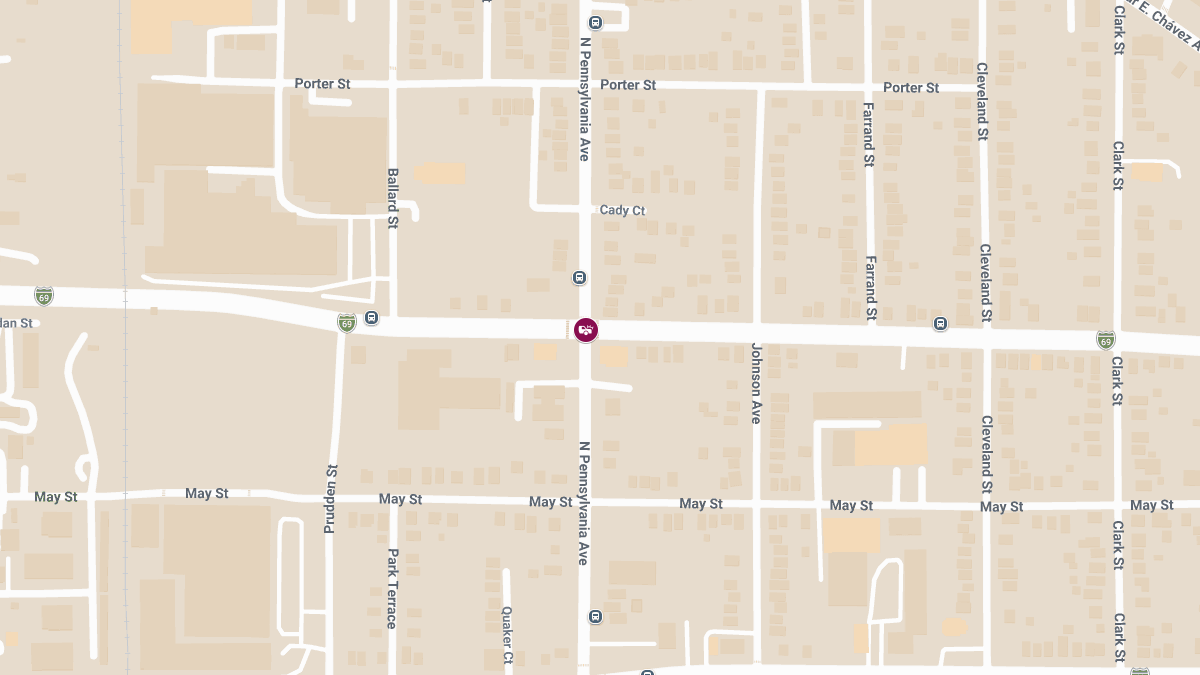 Crash With Injuries Near Oakland Ave and Pennsylvania Ave