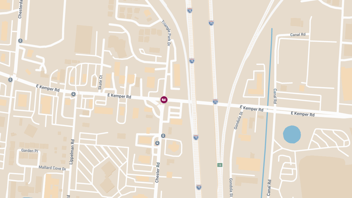 Crash With Injuries Reported Near Chester Rd and E Kemper Rd