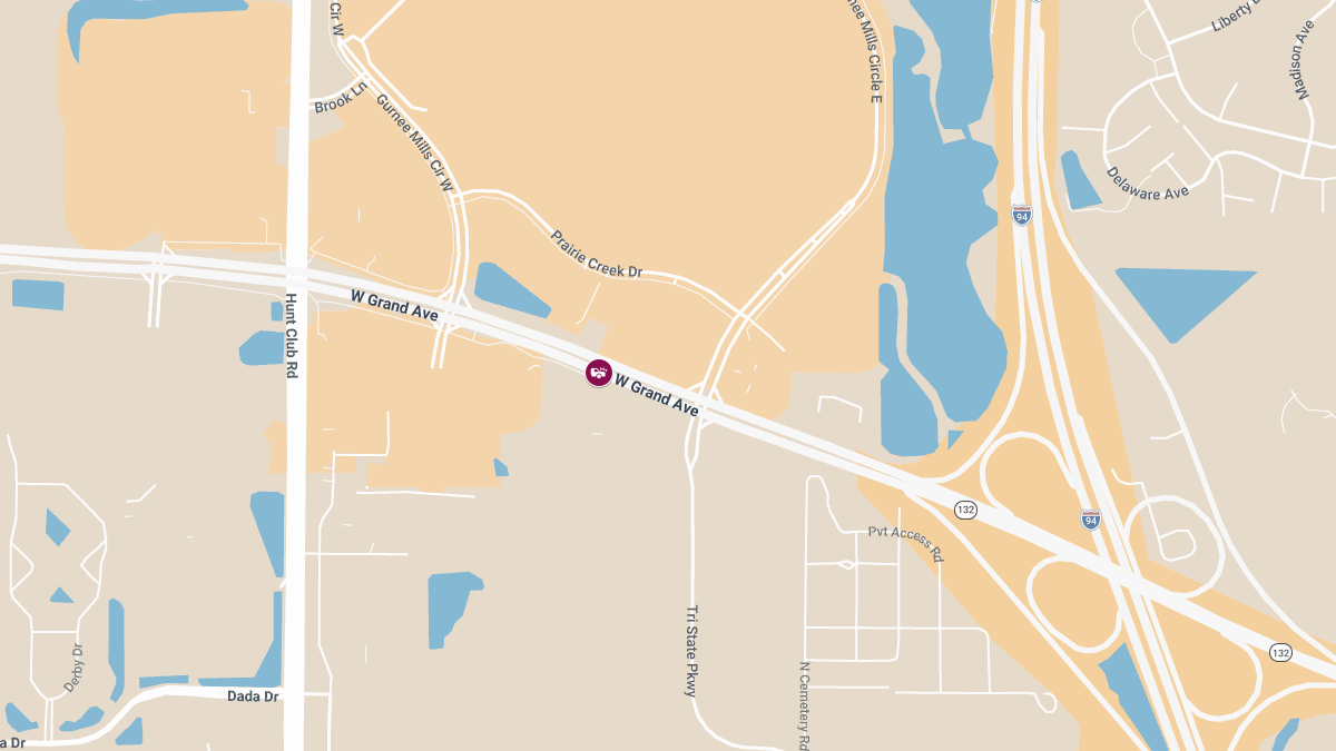 Crash With Injuries Reported Near Grand Ave in Commercial District