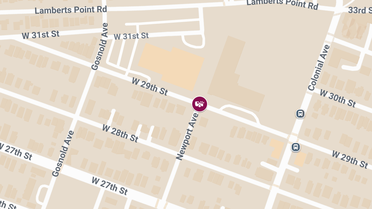 Crash With Injuries Reported Near Newport Ave & W 29th St