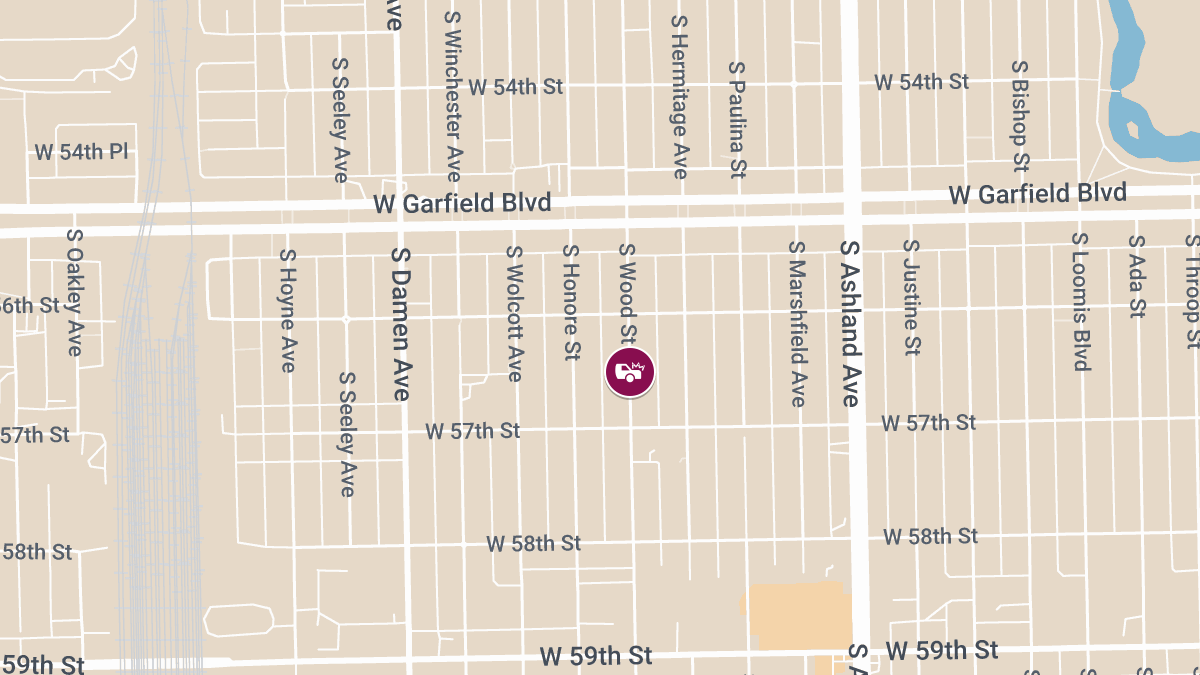Crash With Injuries Reported Near S Wood St