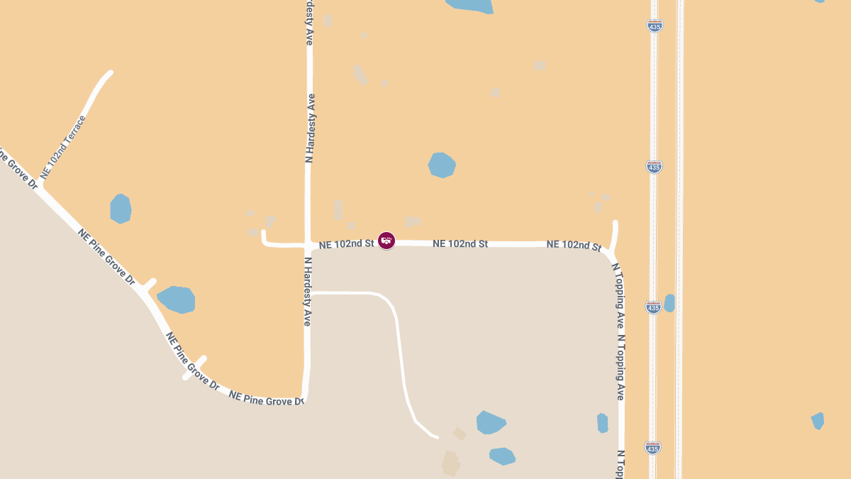 Crash With Injuries Reported Near West 102nd St