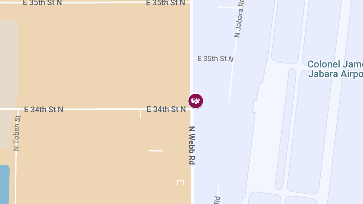 Crash With Injuries Reported at 34th St N & Webb Rd
