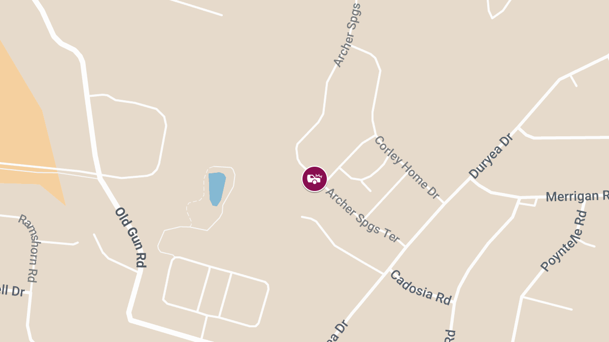 Crash With Injuries Reported at Archer Springs Ter