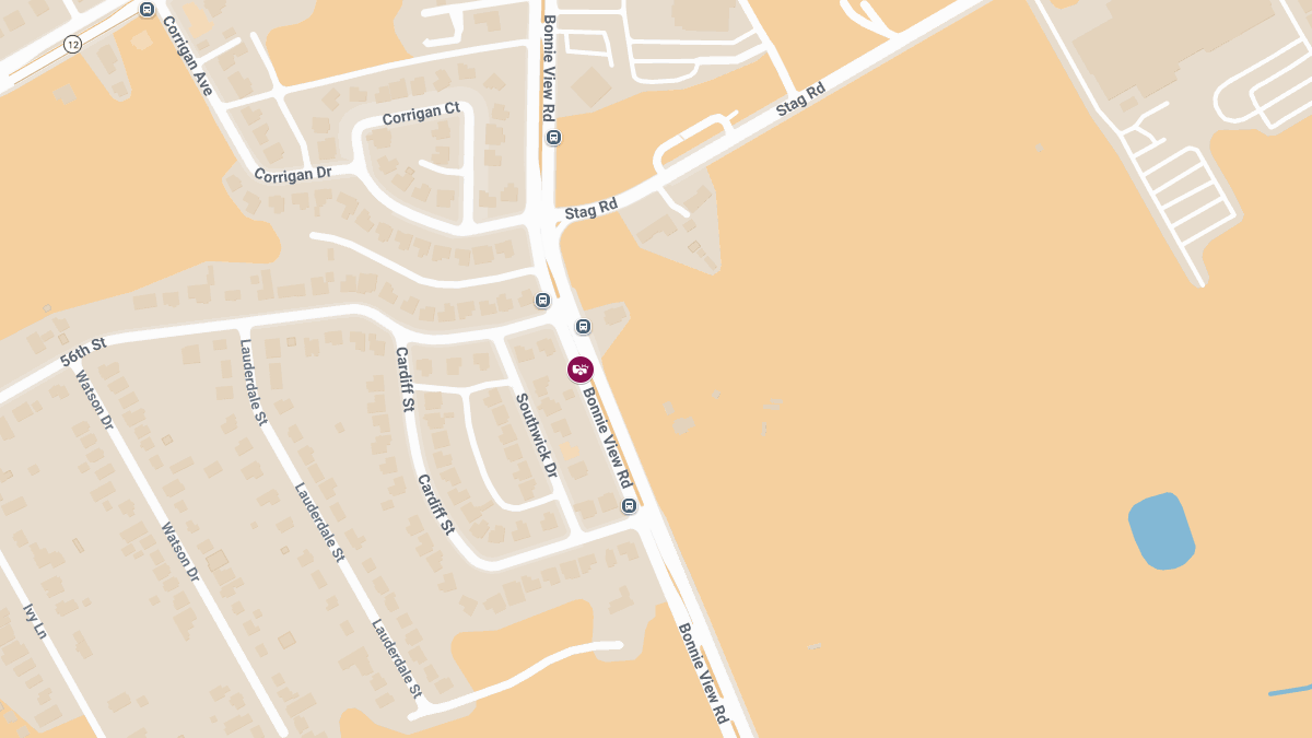 Crash With Injuries Reported at Bonnie View Rd