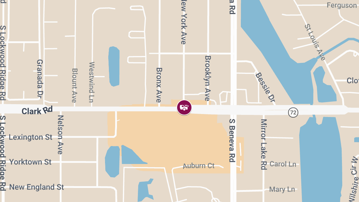 Crash With Injuries Reported at Clark Rd & New York Ave