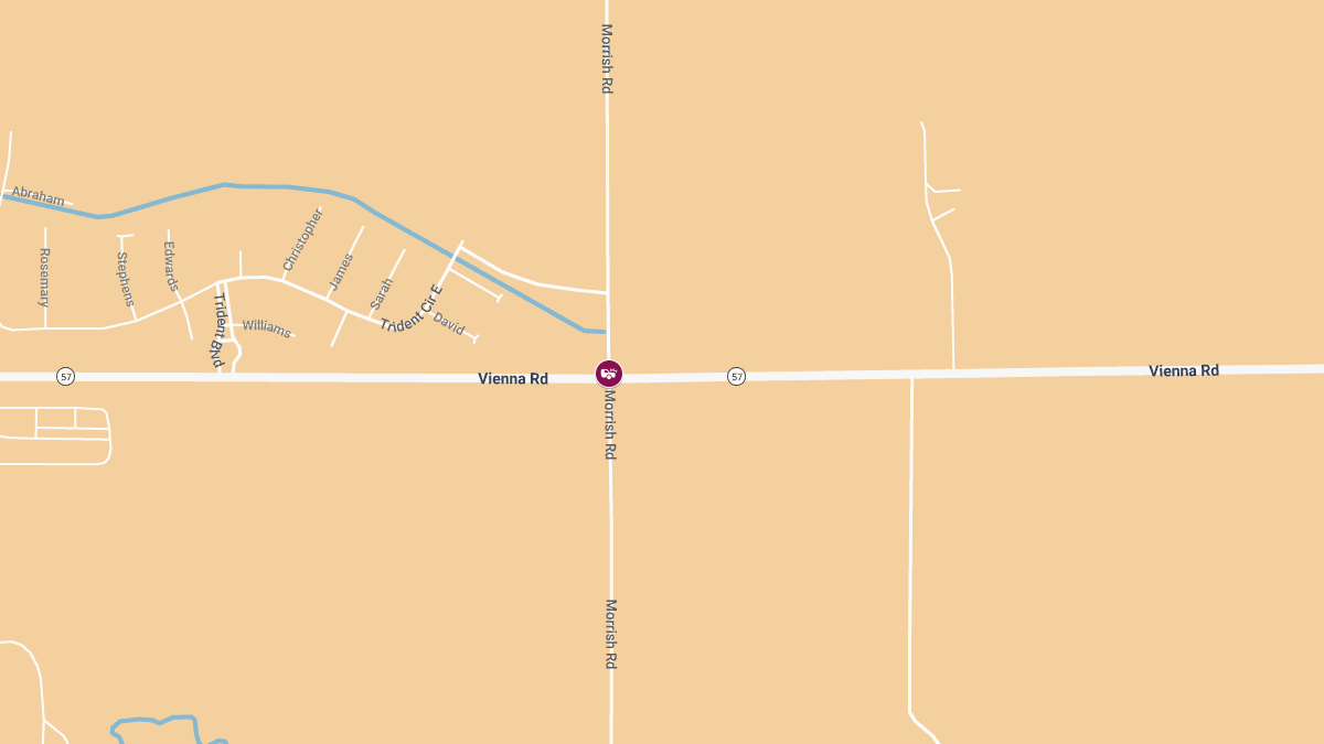 Crash With Injuries Reported at N Morrish Rd & W Vienna Rd
