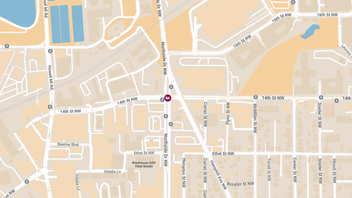 Crash With Injuries Reported at Northside Dr NW & 14th St NW