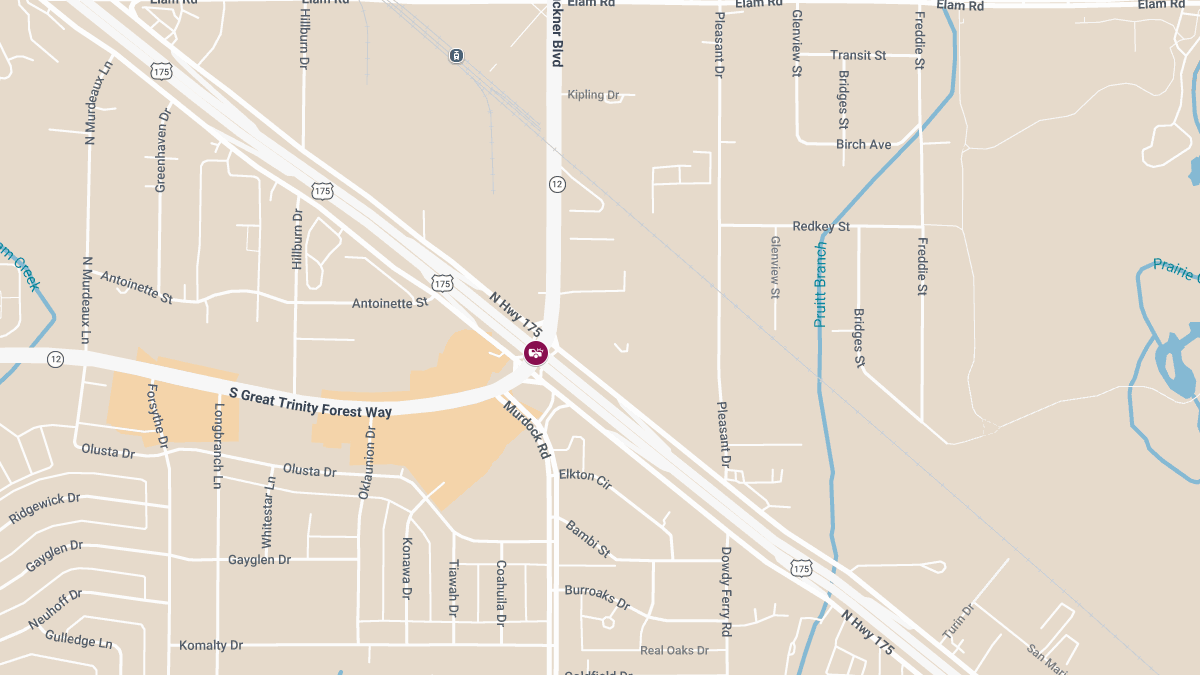 Crash With Injuries Reported at S Buckner Blvd & C.F. Hawn Fwy