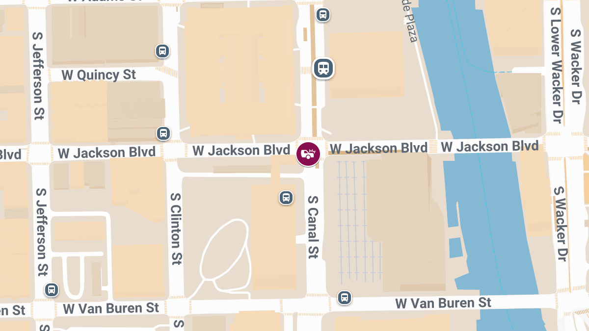 Crash With Injuries Reported at S Canal St & W Jackson Blvd