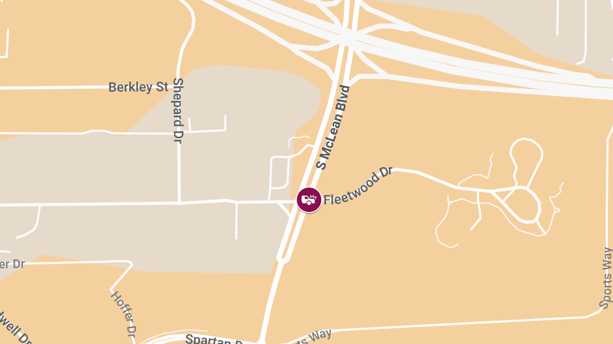 Crash With Injuries Reported at S McLean Blvd & Fleetwood Dr