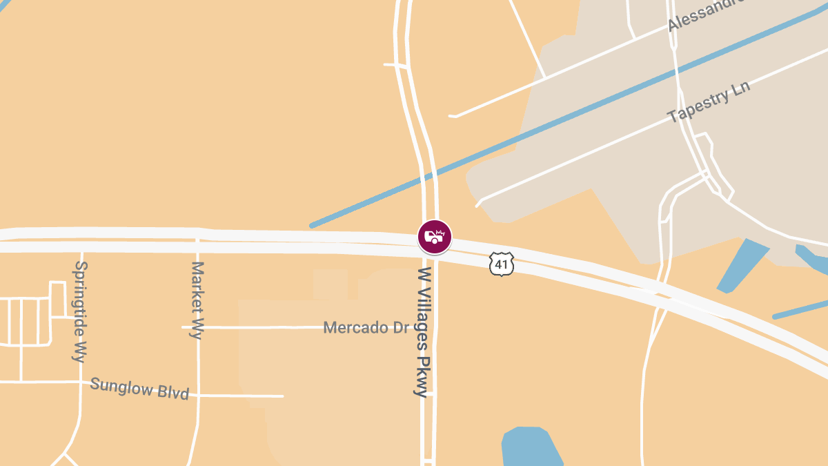 Crash With Injuries Reported at S Tamiami Trl & S West Villages Pkwy