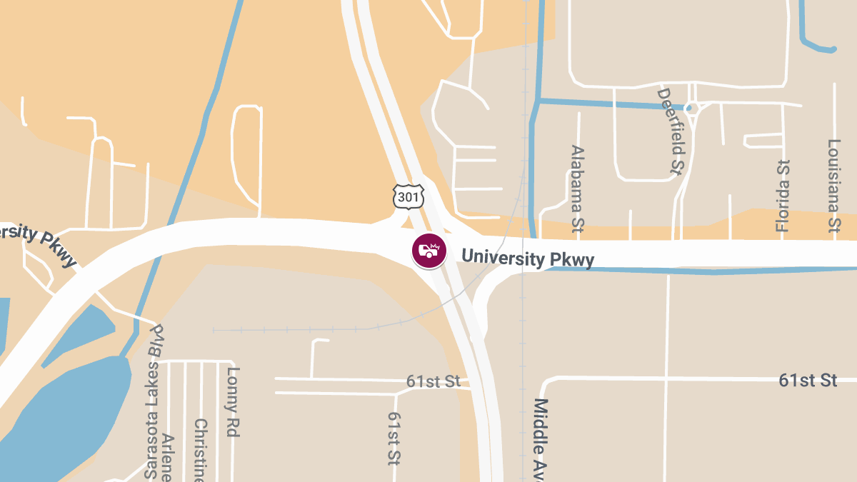 Crash With Injuries Reported at University Pkwy & N Washington Blvd