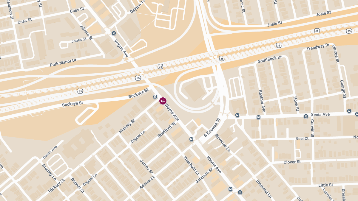 Crash With Injuries Reported at Wayne Ave and Joe St