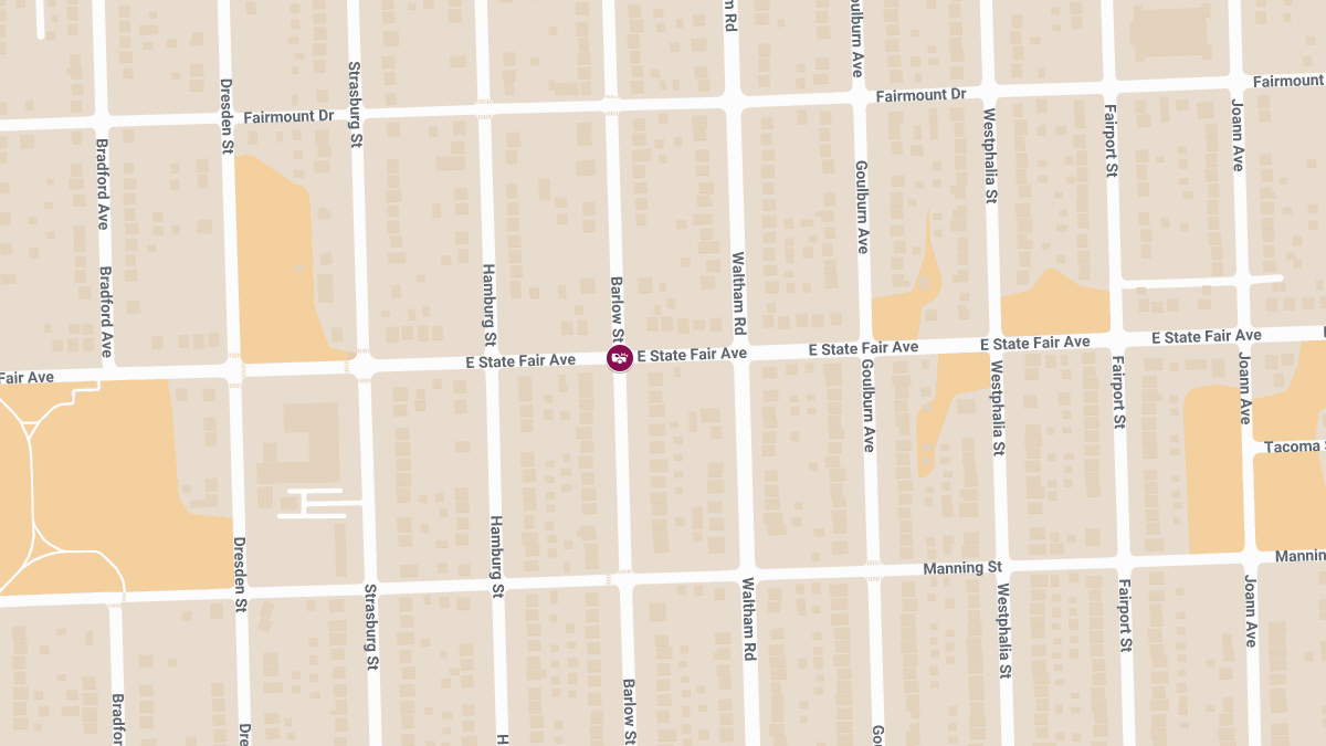 Crash With Injuries and Entrapment Near E State Fair Ave and Barlow St