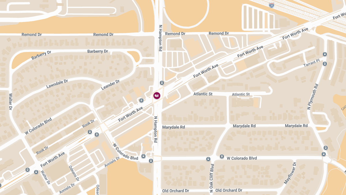 Crash With Injuries at 1300 N Hampton Rd