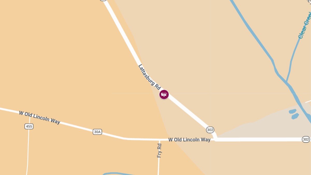 Crash With Injuries at Lattasburg Rd