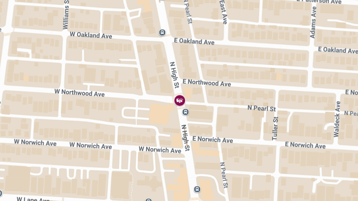 Crash With Injuries at N High St & W Northwood Ave