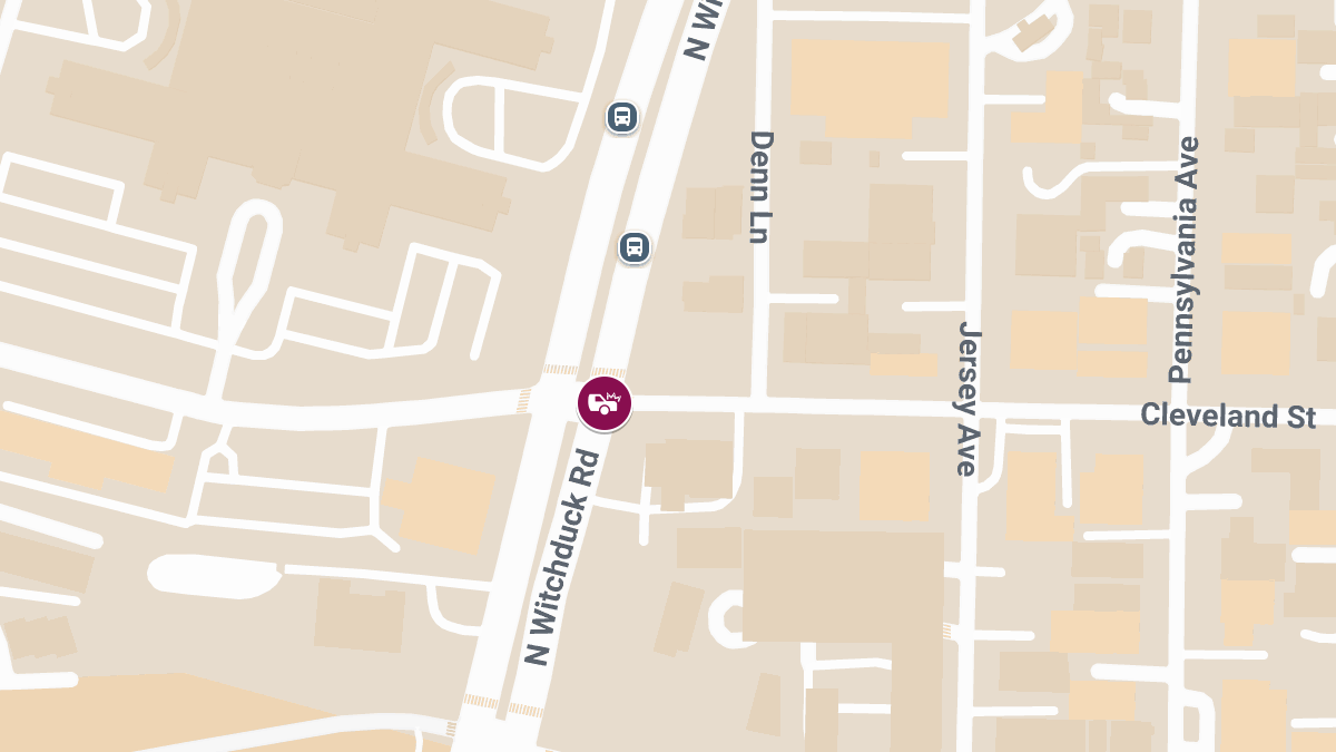 Crash With Injuries at N Witchduck Rd & Cleveland St