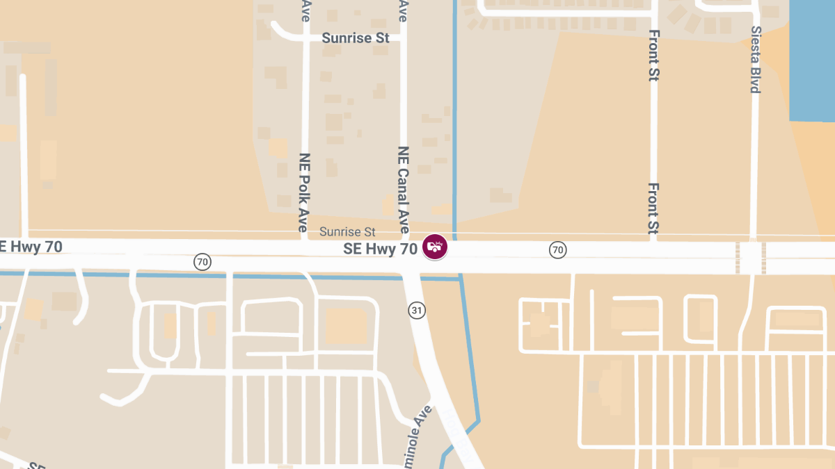Crash With Injuries at NE Hwy 70 & NE Canal Ave