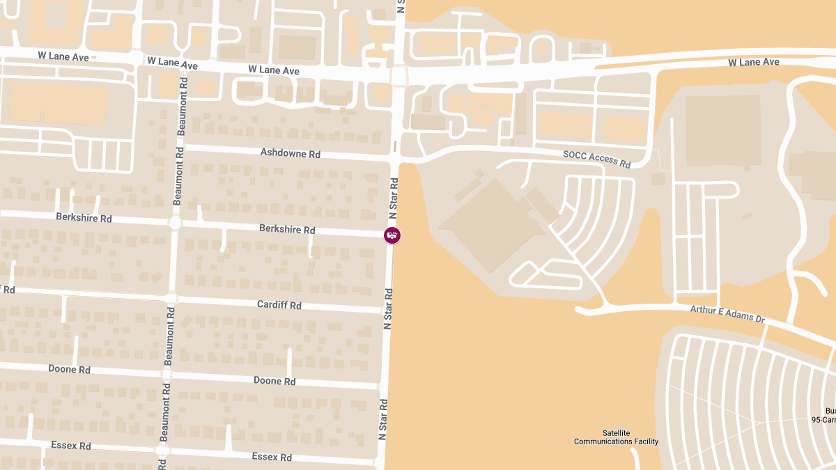 Crash With Injuries at North Star Rd & Berkshire Rd