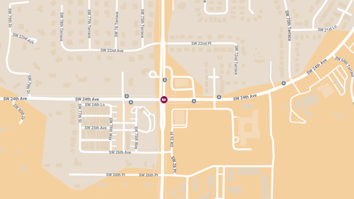 Crash With Injuries at SW 24th Ave and SW 75th St