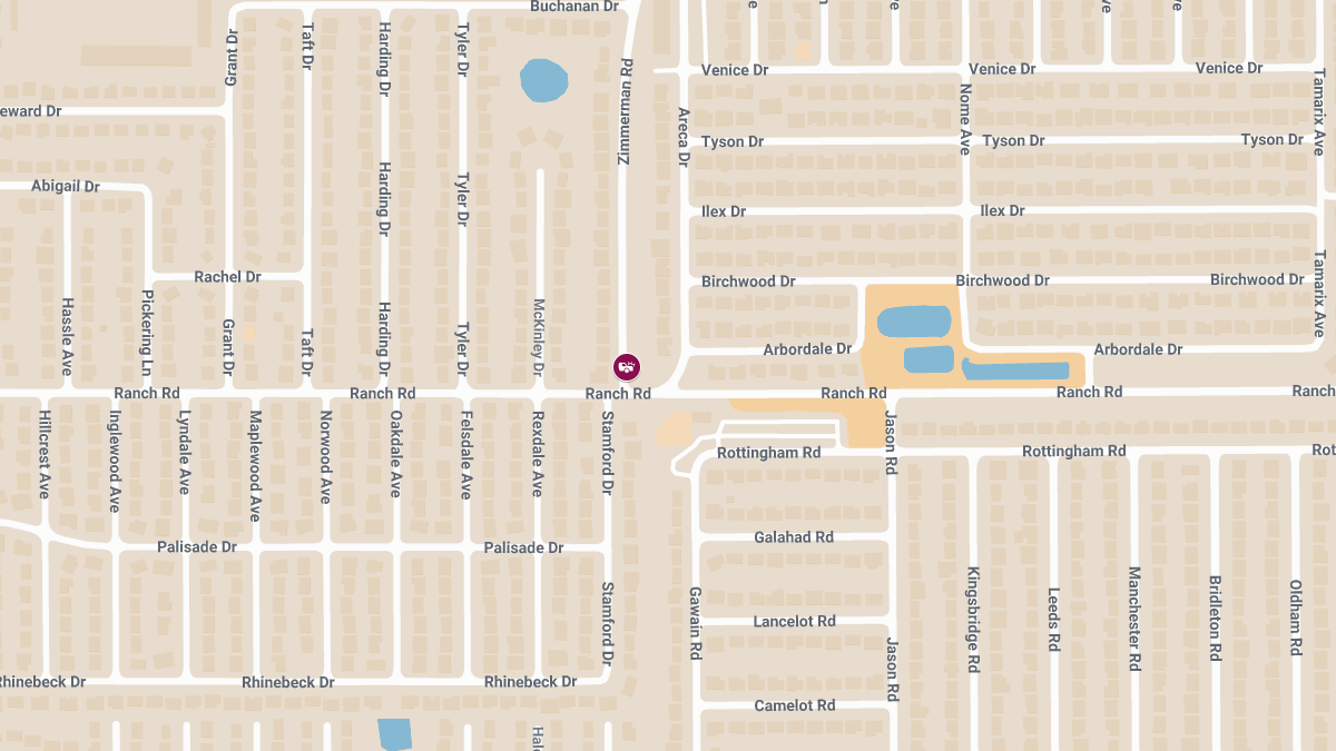 Crash With Injuries at Zimmerman Rd & Ranch Rd