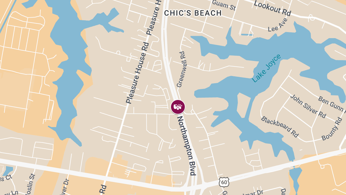 Crash With Injuries on Northampton Blvd Near Wendy’s