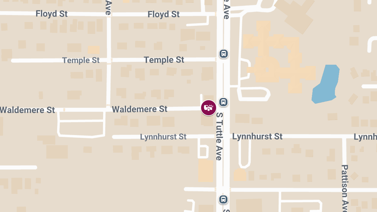Crash With Injury Reported at Waldemere St & S Tuttle Ave