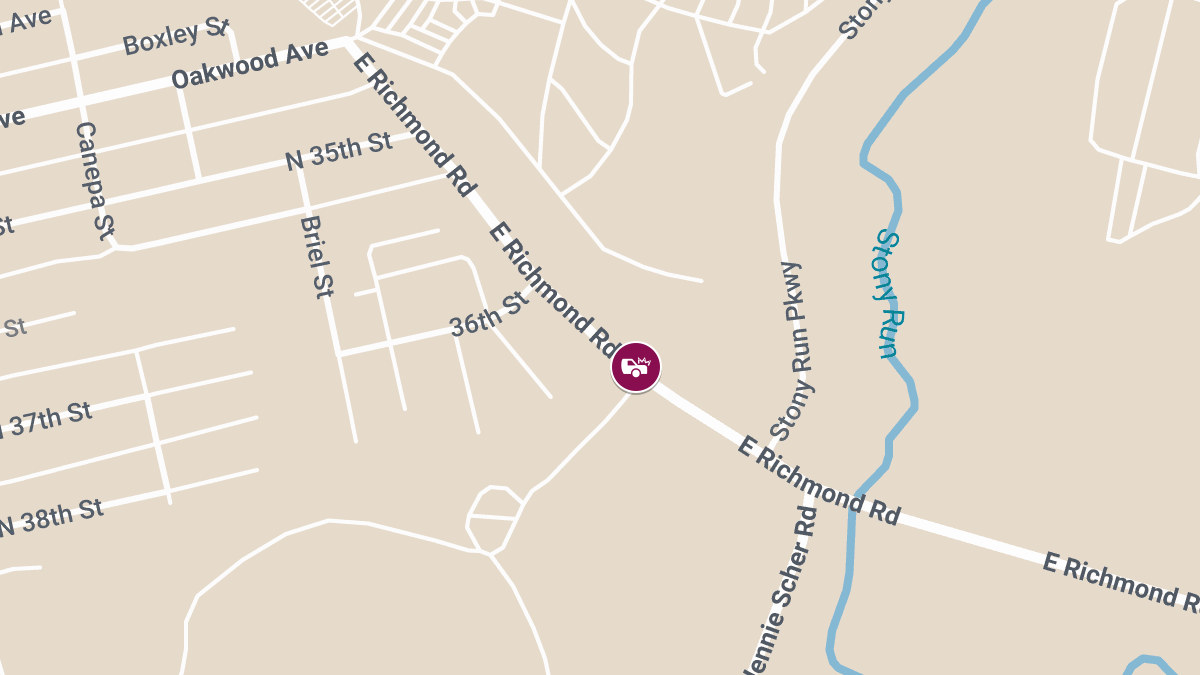 Crash With Personal Injury Reported on E Richmond Rd