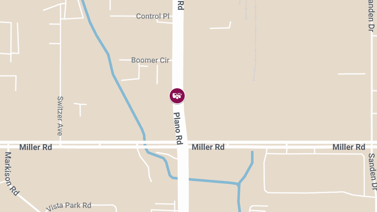 Crash at 10600 Plano Rd Causes Injuries