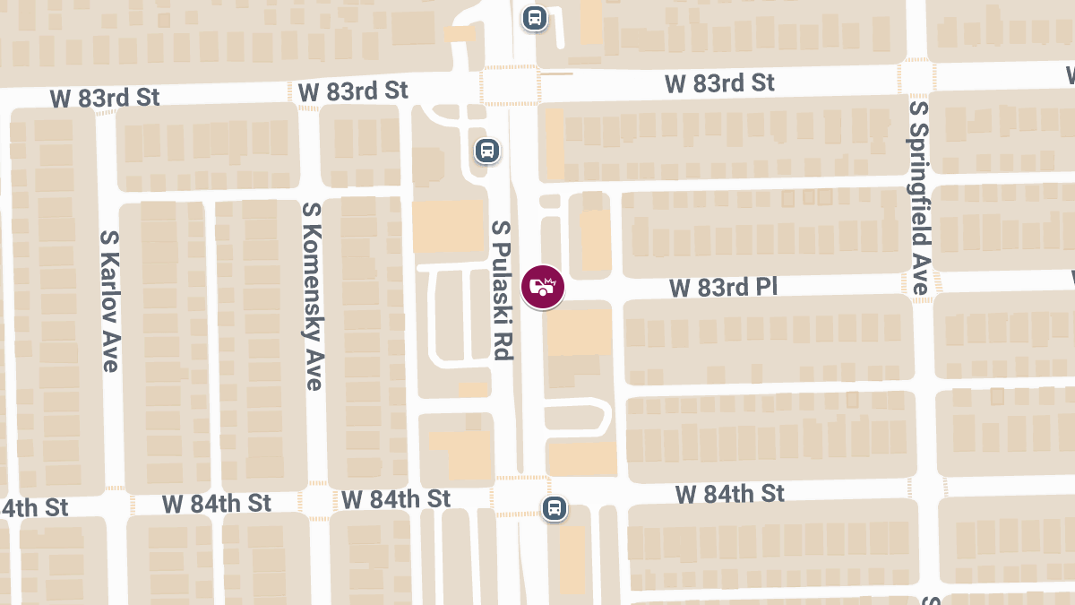 Crash at 83rd St & Pulaski Rd Results in Injuries