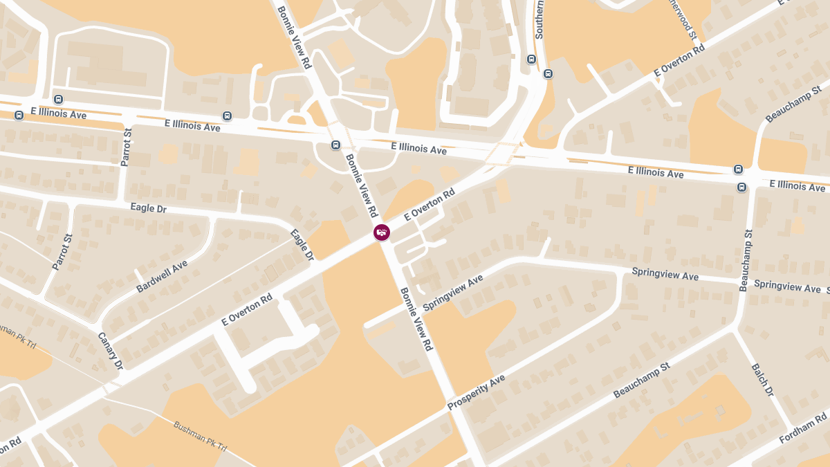 Crash at Bonnie View Rd & E Overton Rd Causes Injuries