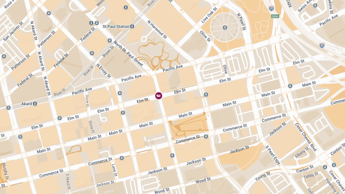 Crash at Elm St & N St Paul St Results in Injuries