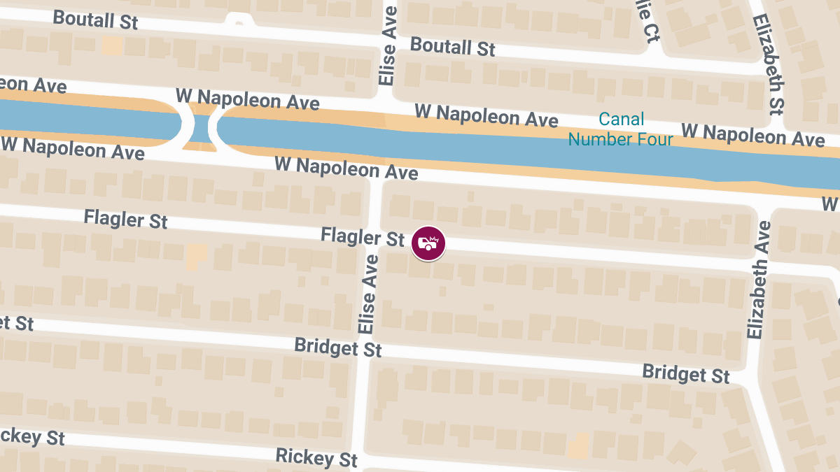 Crash at Flagler St Results in Injuries