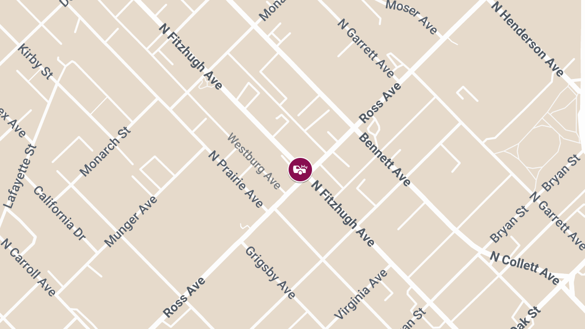 Crash at N Fitzhugh Ave & Ross Ave Results in Injuries