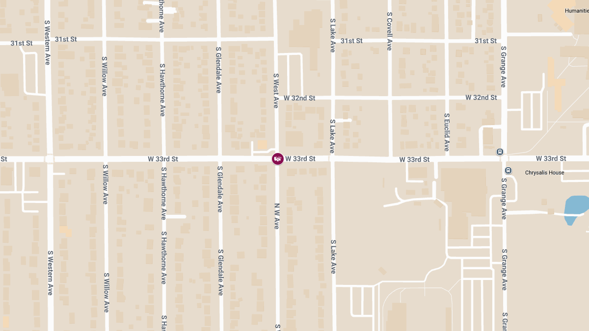 Crash at W 33rd St & S West Ave Causes Injuries