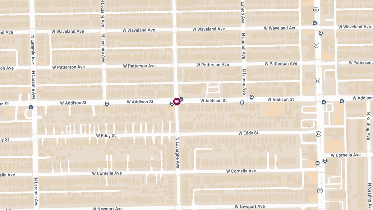 Crash at W Addison St & N Lavergne Ave Results in Injuries