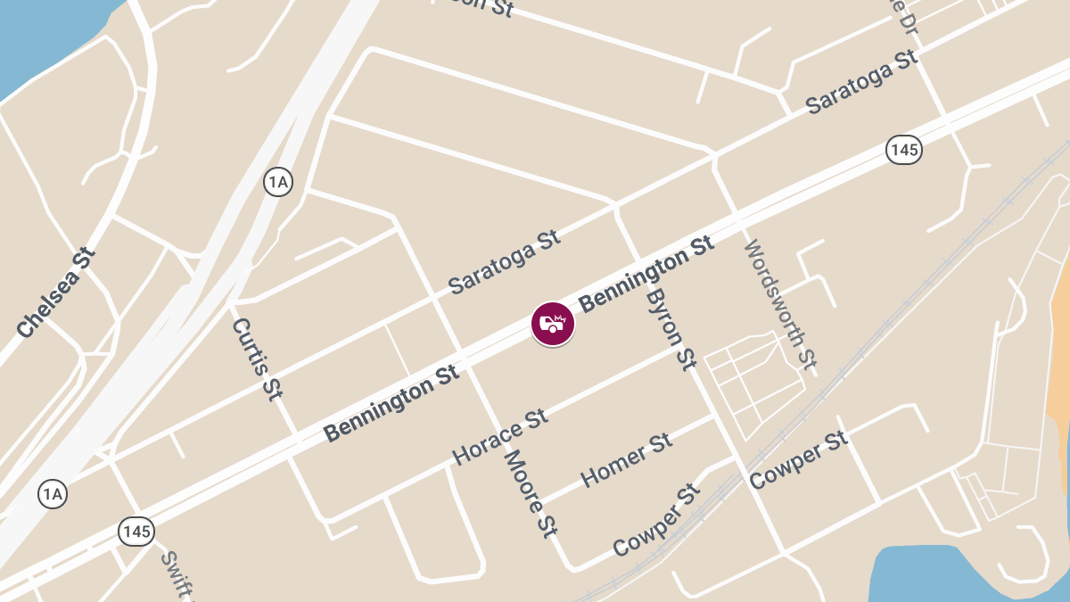 Crash on Bennington St Causes Injuries