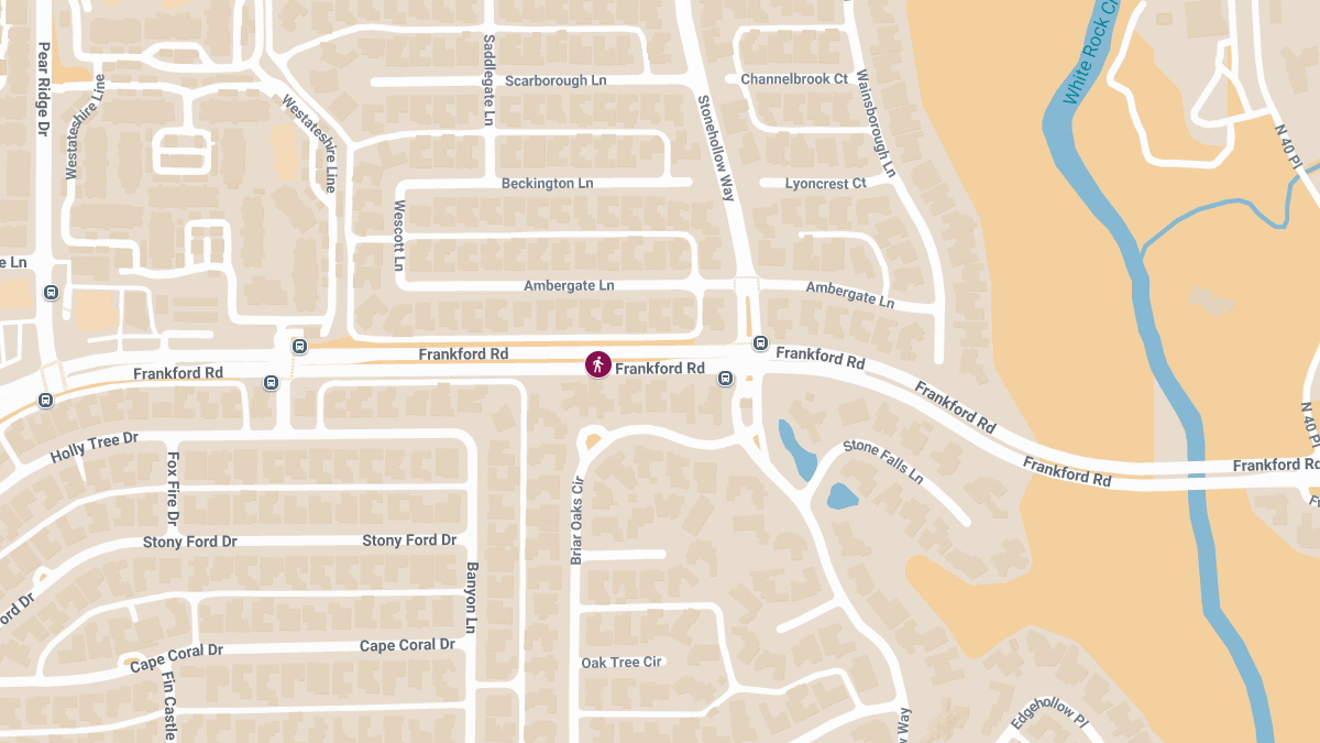 Crash on Frankford Rd Leaves Two Pedestrians Killed