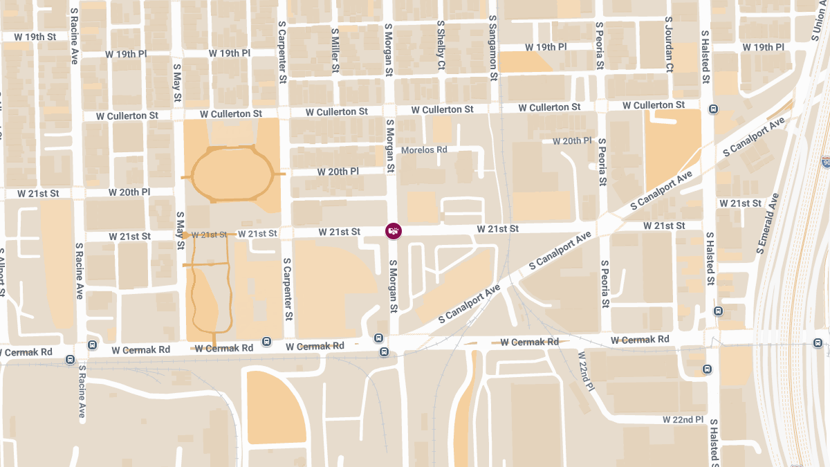 Crash with Injuries at 21st St and Morgan St