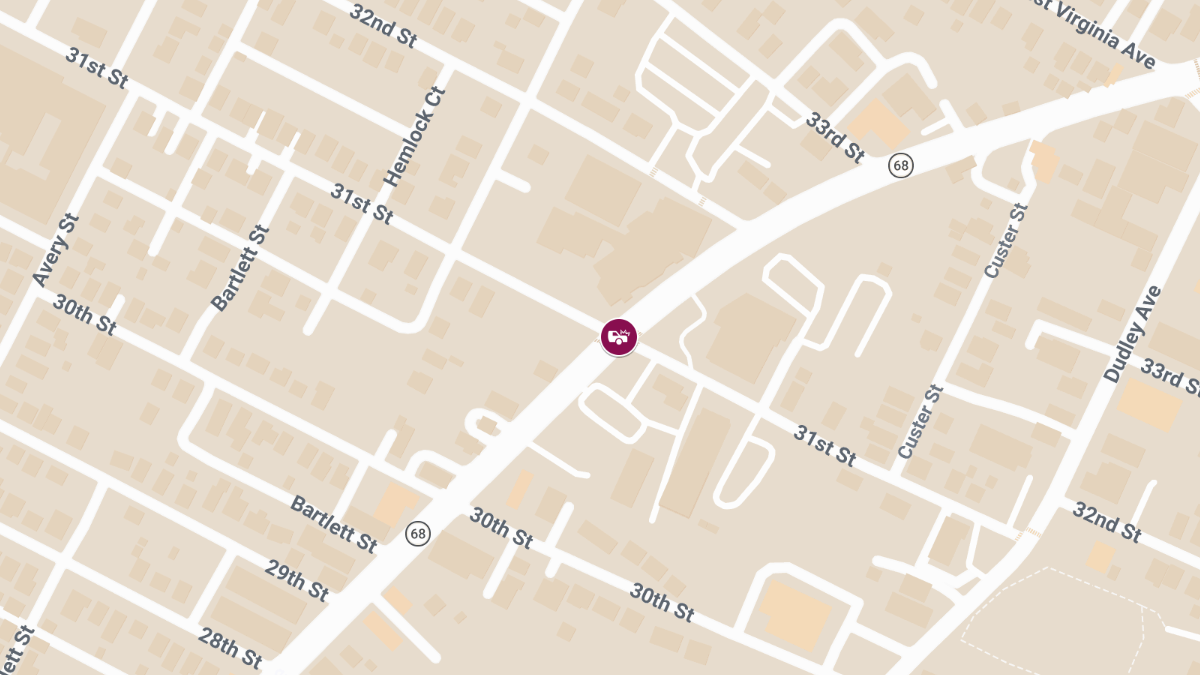 Crash with Injuries at 31st St & Emerson Ave