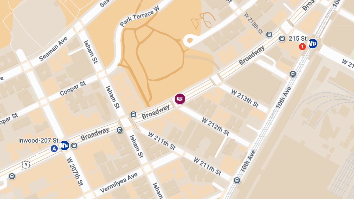 Crash with Injuries at Broadway & 212th St