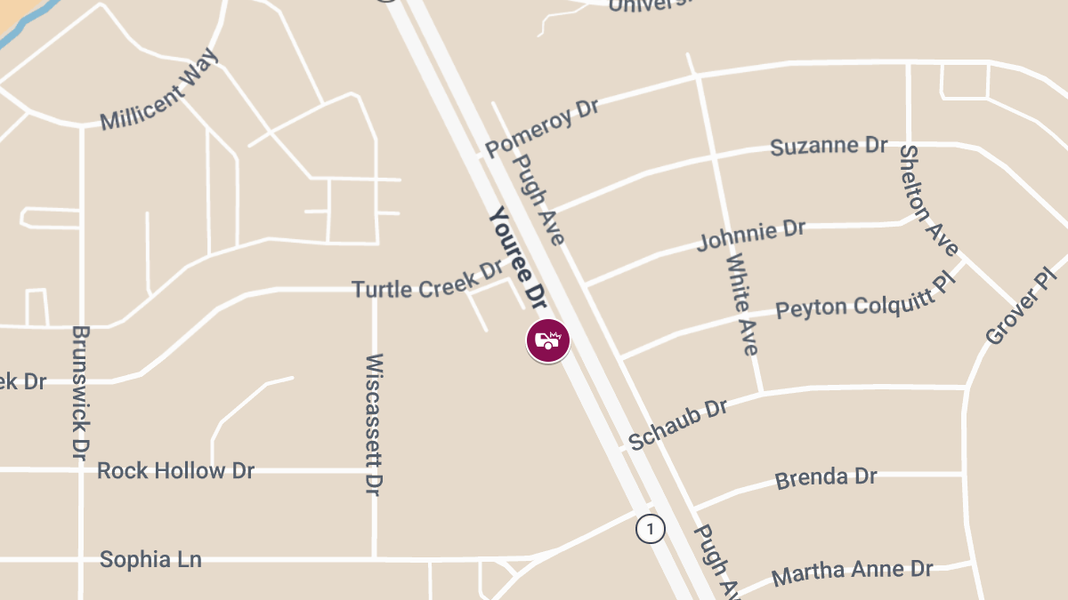 Crash with Injuries at Brunswick Dr & Youree Dr