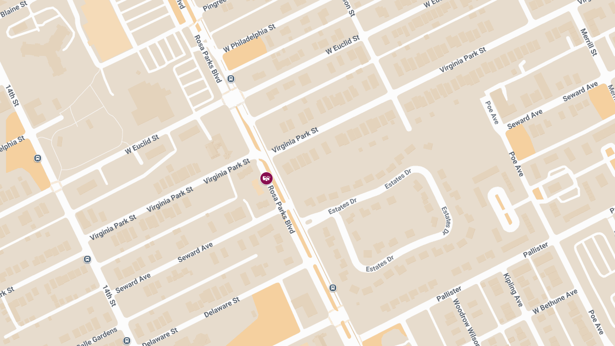 Crash with Injuries at Finkle & Rosa Parks Blvd